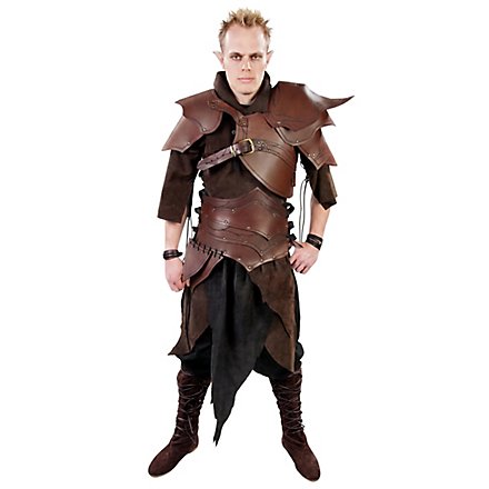 Armure en cuir complète - Ranger (marron)